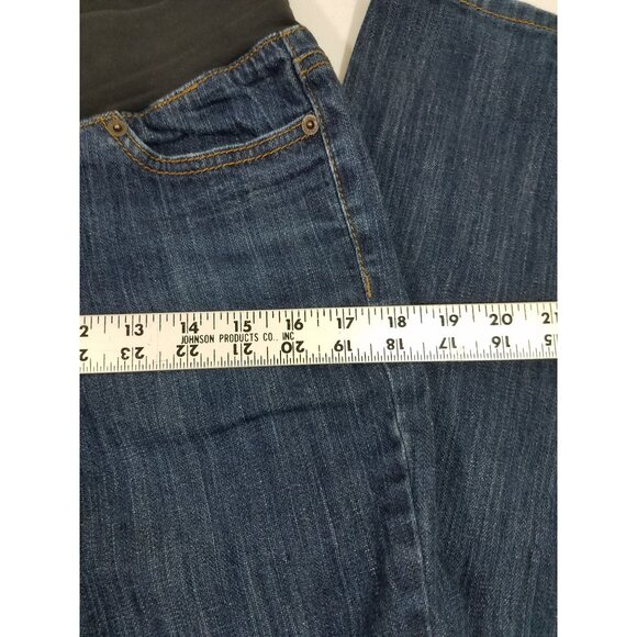 Ann Taylor LOFT Maternity Jeans Size 4M Medium Blue Wash - Picture 4 of 9